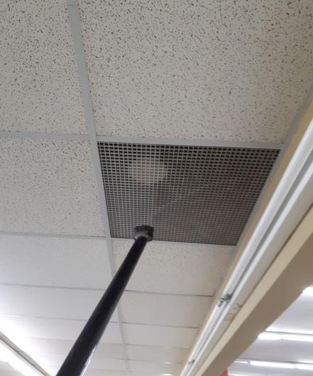 High Dusting in Buildings