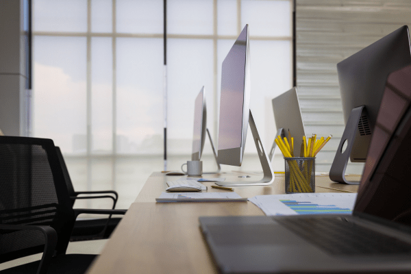 Clean office, productive environment